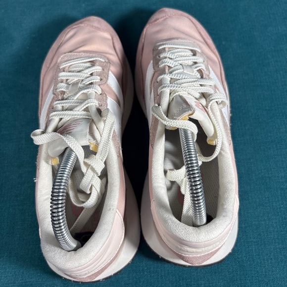 New Balance WS237DP1 Women’s Sneakers Pink White Size 9 Running Casual Shoes - Picture 6 of 8